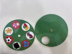 「今年聖誕我幫手」語言表達遊戲教材示意卡片