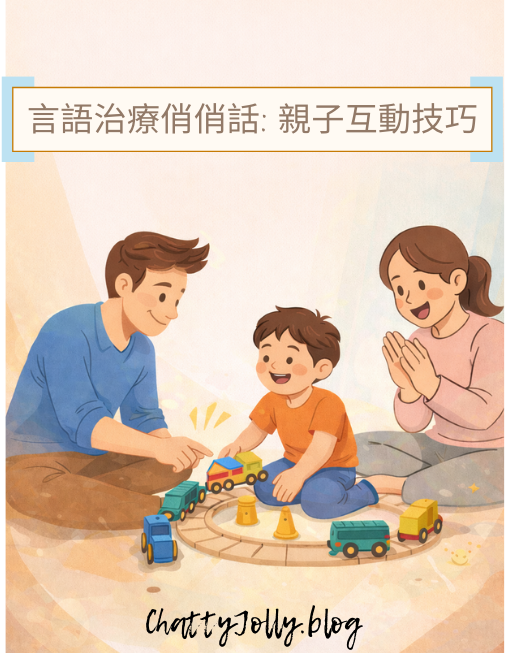 家長與小朋友坐在地上一起玩火車玩具，透過開心互動建立親子關係與溝通基礎