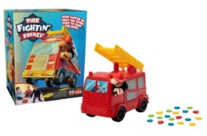 Fire Fightin Frenzy fire truck toy ladder water tokens