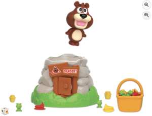 Beware of the Bear toy cave bear figure game pieces